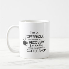 私はCoffeeholicのおもしろいなコーヒー・マグです コーヒーマグカップ