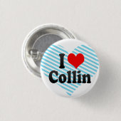 私はCollinを愛します 缶バッジ (正面&裏面)