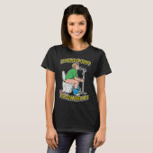 私はCOMEDYBを立ち上げる私はPEE時に座る Tシャツ (正面フル)