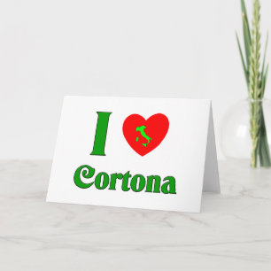 私はCortonaイタリアを愛します シーズンカード