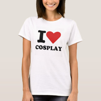 私はCosplayのワイシャツを愛します Tシャツ