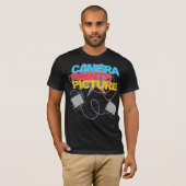私はCPPの人の黒を愛します Tシャツ (正面フル)