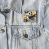 私はCrabby少しです 缶バッジ (インサイチュ)