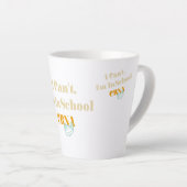 私はCrna学校にいる カフェラテマグ (右アングル)