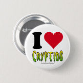 私はCryptidsを愛します 缶バッジ (正面&裏面)