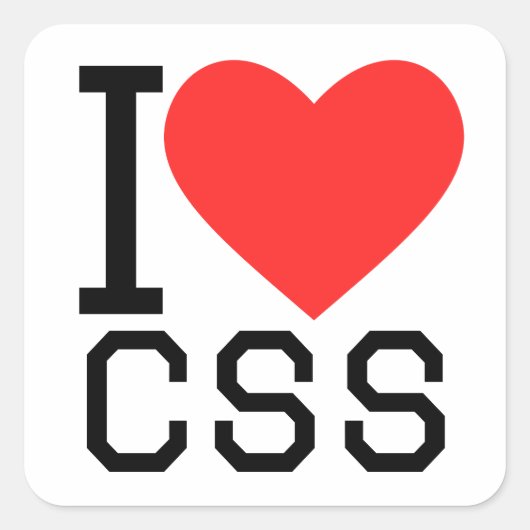 私はcssが大好き スクエアシール (正面)