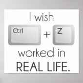 私はCtrl Zが人生で働いた実在い ポスター (正面)