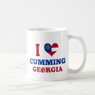 私はCumming、ジョージアを愛します コーヒーマグカップ