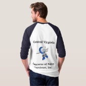 私はCV-C.O.P.S.を支えます Tシャツ (裏面フル)
