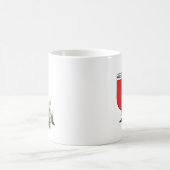 私はCZを愛します コーヒーマグカップ (中央)