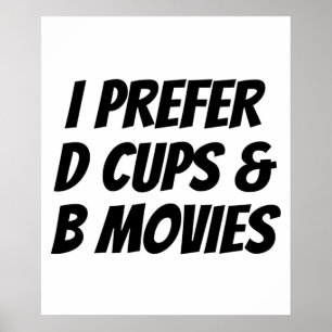 私はDカップB映画ギフトを好おもしろいむ ポスター