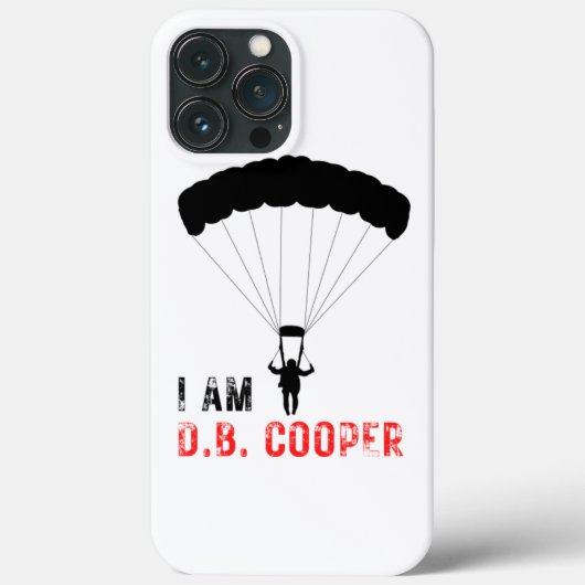 私はD.B.クーパーです Case-Mate iPhoneケース (裏面)
