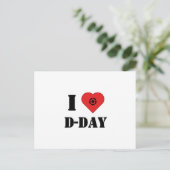 私はD-Dayが大好きです ポストカード (スタンド正面)