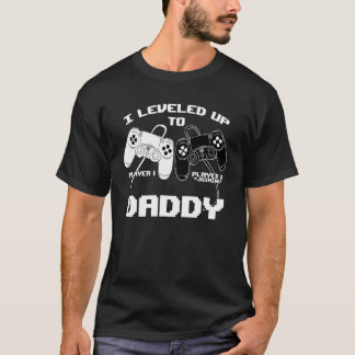 私はDaddy GamingコントローラーRpgゲームにレベルアップ Tシャツ