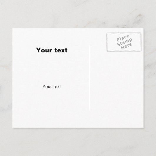 私はDandelionの写真とハガキを移動した 案内ポストカード (裏面)