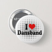 私はDansbandを愛します 缶バッジ (正面&裏面)