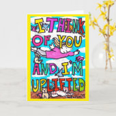 私はDavid Cohenによるグリーティングカードを持ち上げられた カード (黄色い花)