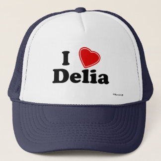 私はDeliaを愛します キャップ