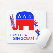 私はDemocrapをかぎます マウスパッド (マウス)