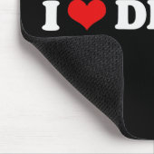 私はDENZELを愛します マウスパッド (コーナー)