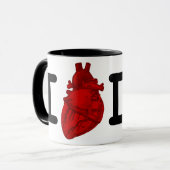 私はDFを愛します マグカップ (正面左)