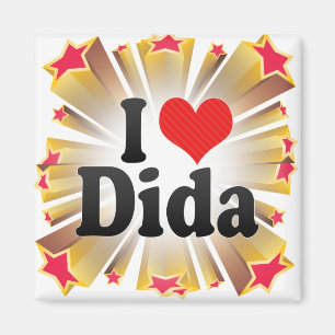私はDidaを愛します マグネット