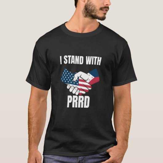 私はDigong Duterte PRRD DU30 フィリピンを支持します Tシャツ (正面)