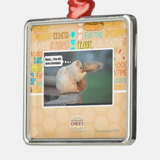 私はdisの新しいシャンプーをlove メタルオーナメント (左)