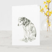 "私はDixie残念な"カードです カード (黄色い花)