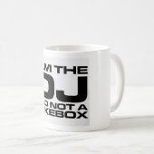 私はDjです コーヒーマグカップ (正面右)