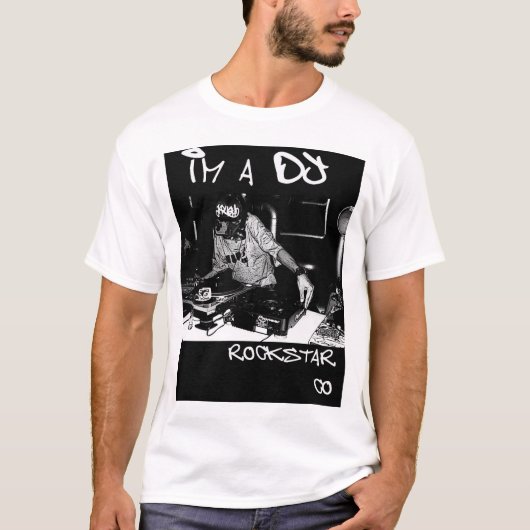 私はDjです Tシャツ (正面)
