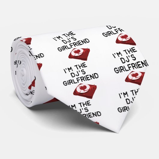 私はDJのガールフレンド ネクタイ (ロール)