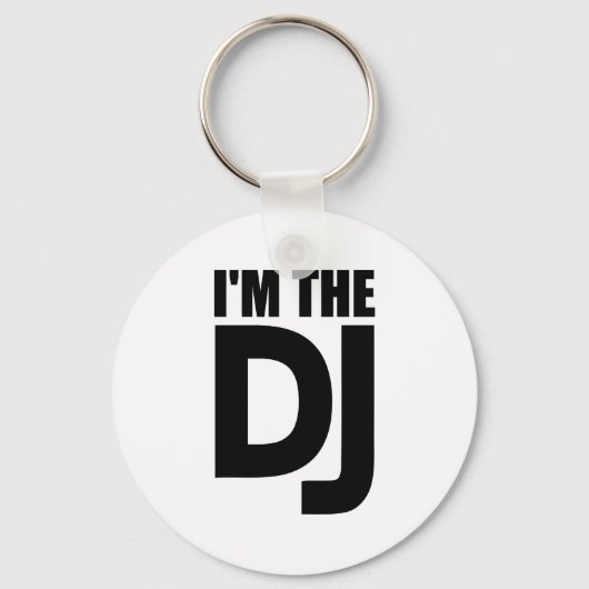 私はDJ キーホルダー (正面)