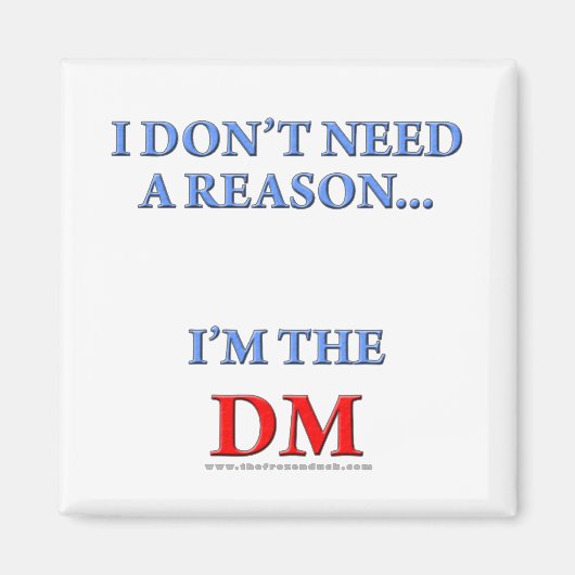 私はDMだ マグネット (正面)