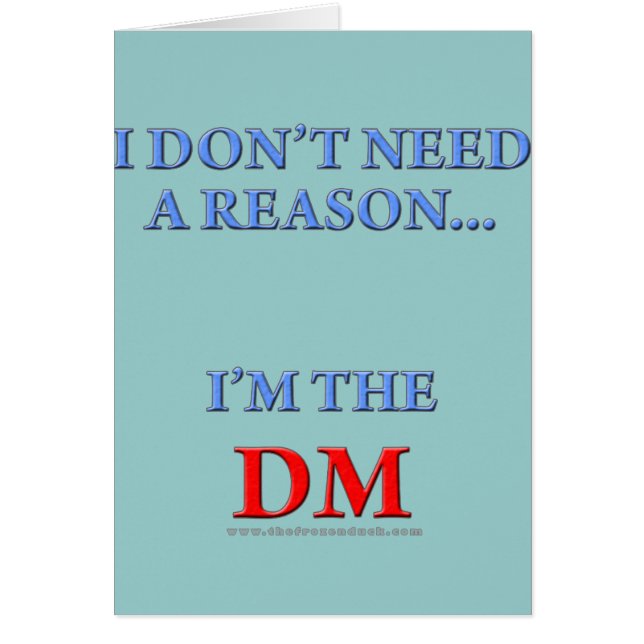 私はDMです (正面)