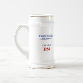 私はDMです ビールジョッキ (左)