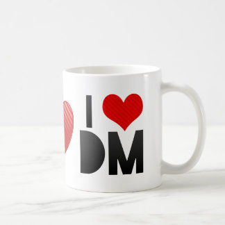私はDMを愛します コーヒーマグカップ