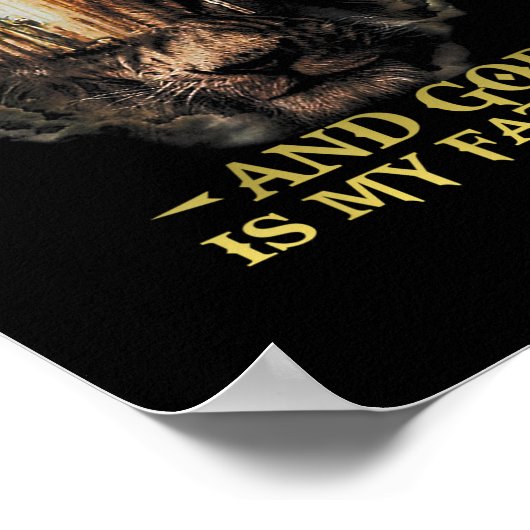 私はDNA検査を受け、神は私の父の恋人の神である.p ポスター (角)