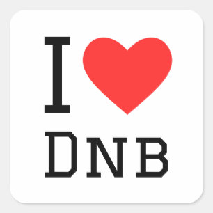 私はdnbが大好き スクエアシール