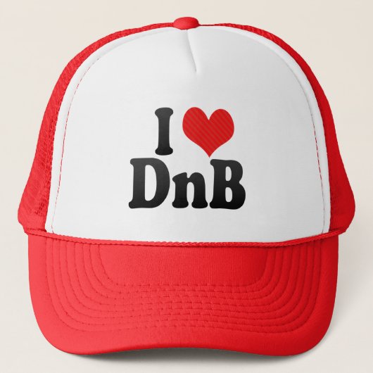 私はDnBを愛します キャップ (正面)