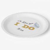 私はDOプレートデザイン ペーパープレート (アングル)