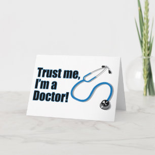 私はDoctor Greetings Cardおもしろいである カード