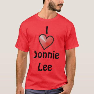 私はDonnieリーを愛します Tシャツ