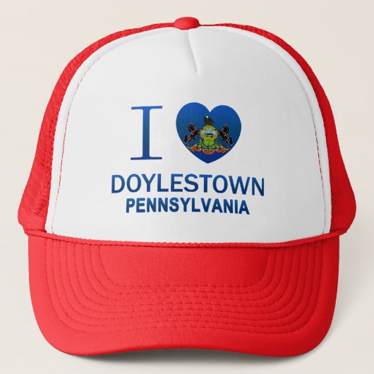 私はDoylestown、PAを愛します キャップ (正面)