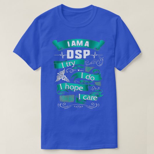 私はDSP私は希望を行う気にDSPナースウィーク女性ギフト Tシャツ (デザイン正面)