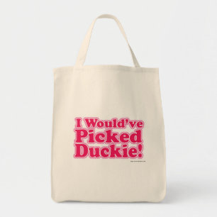 私はDuckieを選ぼう! トートバッグ
