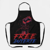 私はDuterte Free DU30のためのスタンドFree Duterte エプロン (正面)