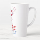 私はDuterte Free DU30のためのスタンドFree Duterte カフェラテマグ (右)