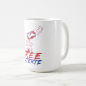 私はDuterte Free DU30のためのスタンドFree Duterte コーヒーマグカップ (正面右)