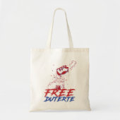 私はDuterte Free DU30のためのスタンドFree Duterte トートバッグ (正面)